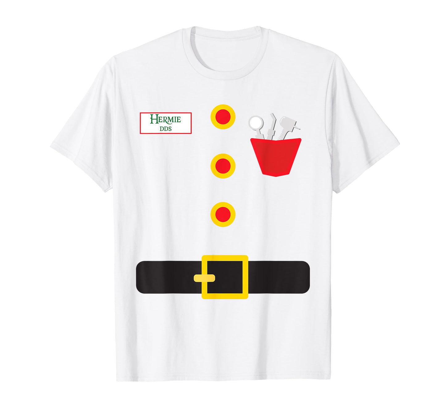 Elf Dentist Funny Christmas T-Shirt T-Shirt