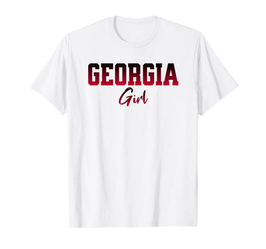 Cute Georgia Girl. for Women and Girls who Love Georgia T-Shirt