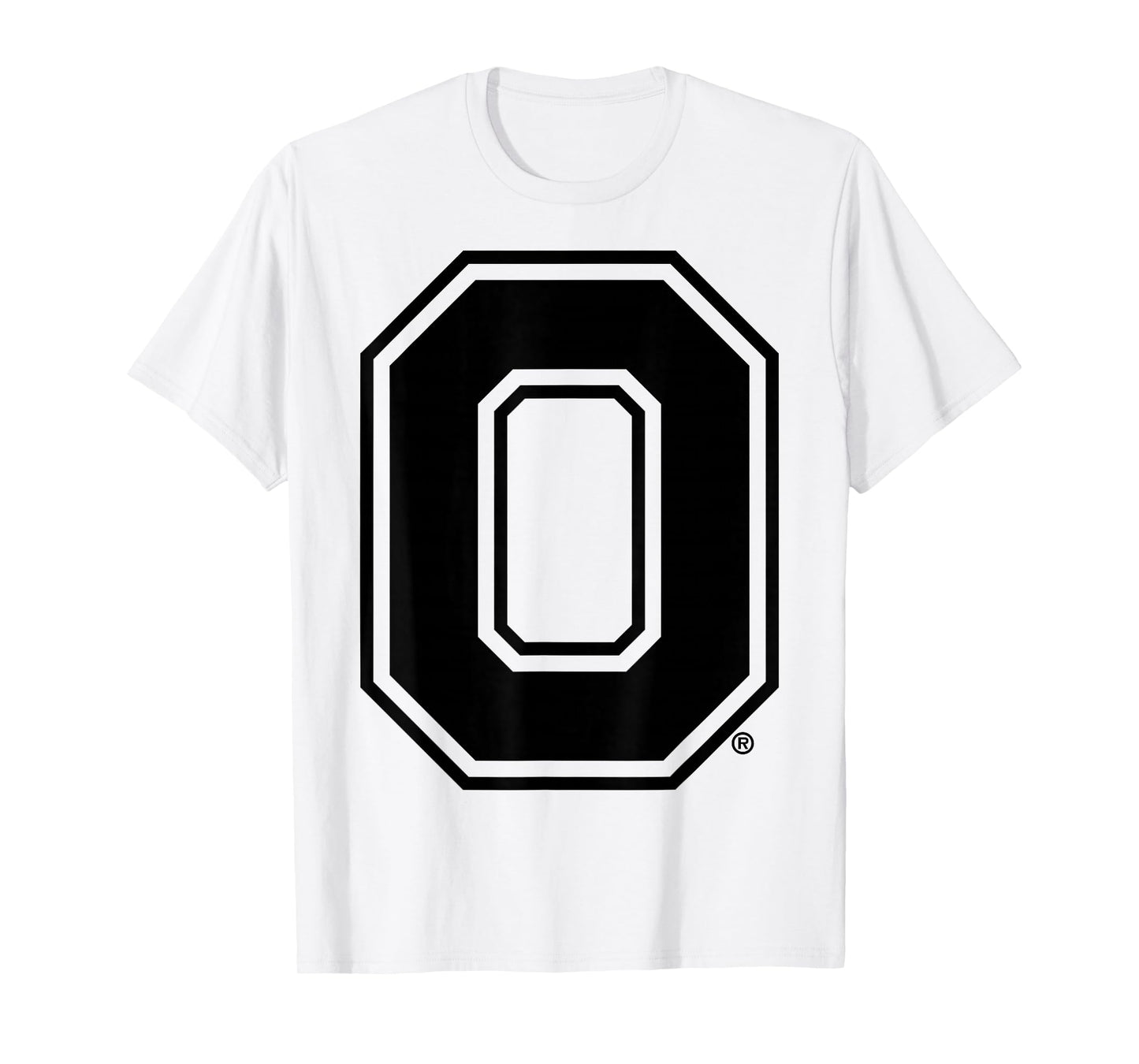 Ohio State Buckeyes Two Tone White Officially Licensed T-Shirt