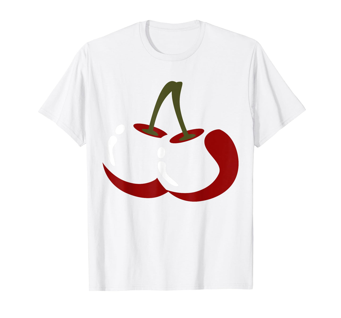 Big Cherry Costume Cute Easy Vegetable Halloween Gift T-Shirt