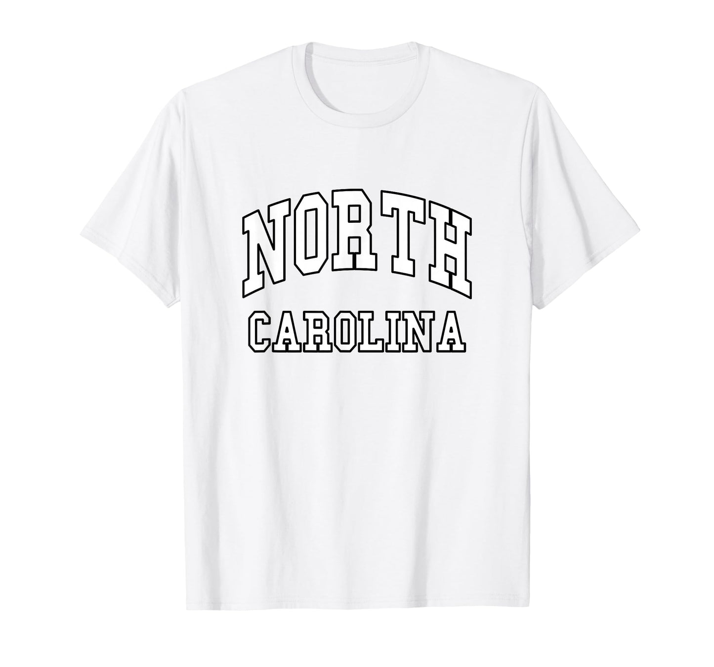 North Carolina - Throwback Design - Classic T-Shirt