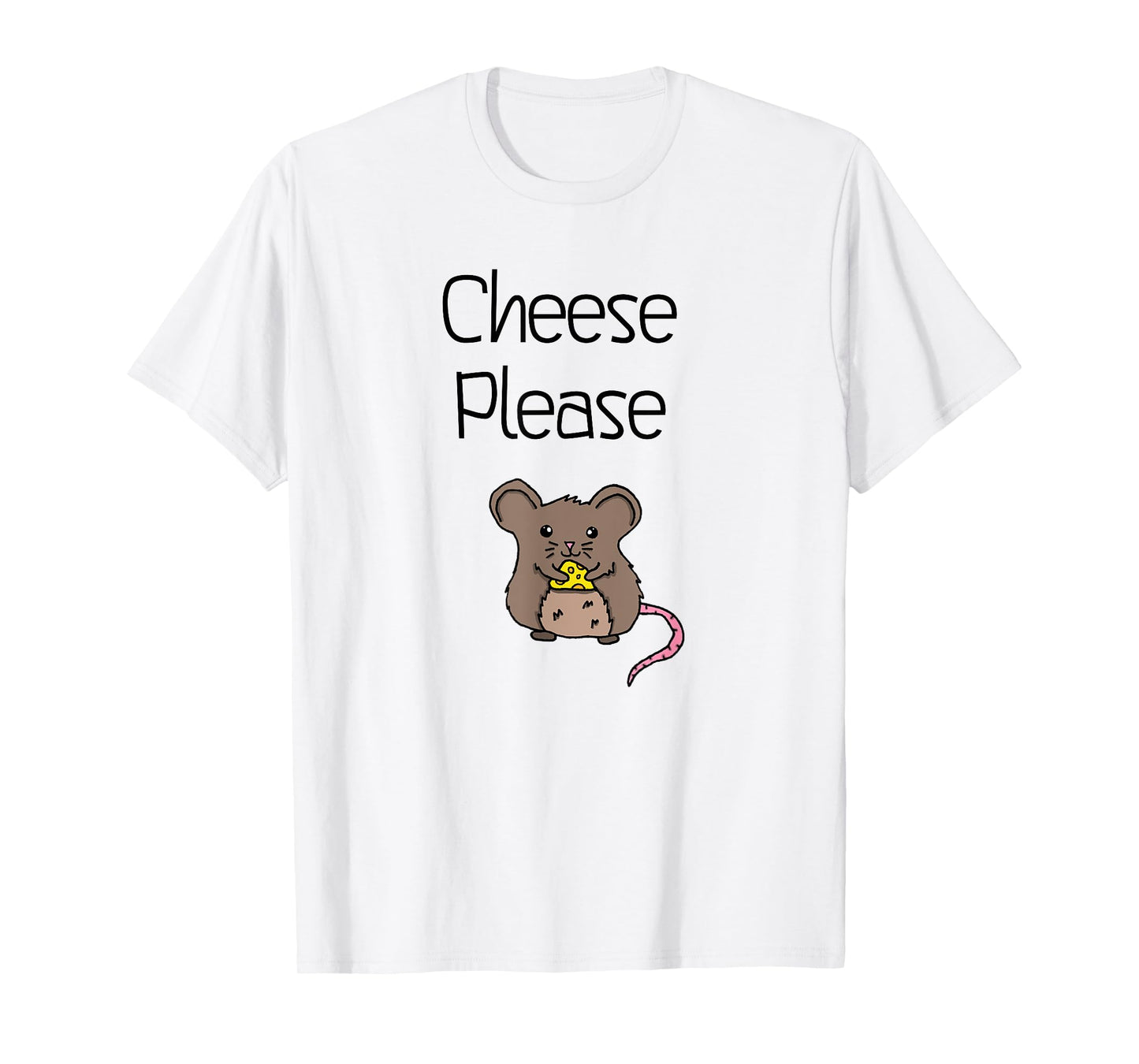 Cute Kawaii Cheese Please Mouse T-Shirt for Mice Lovers T-Shirt