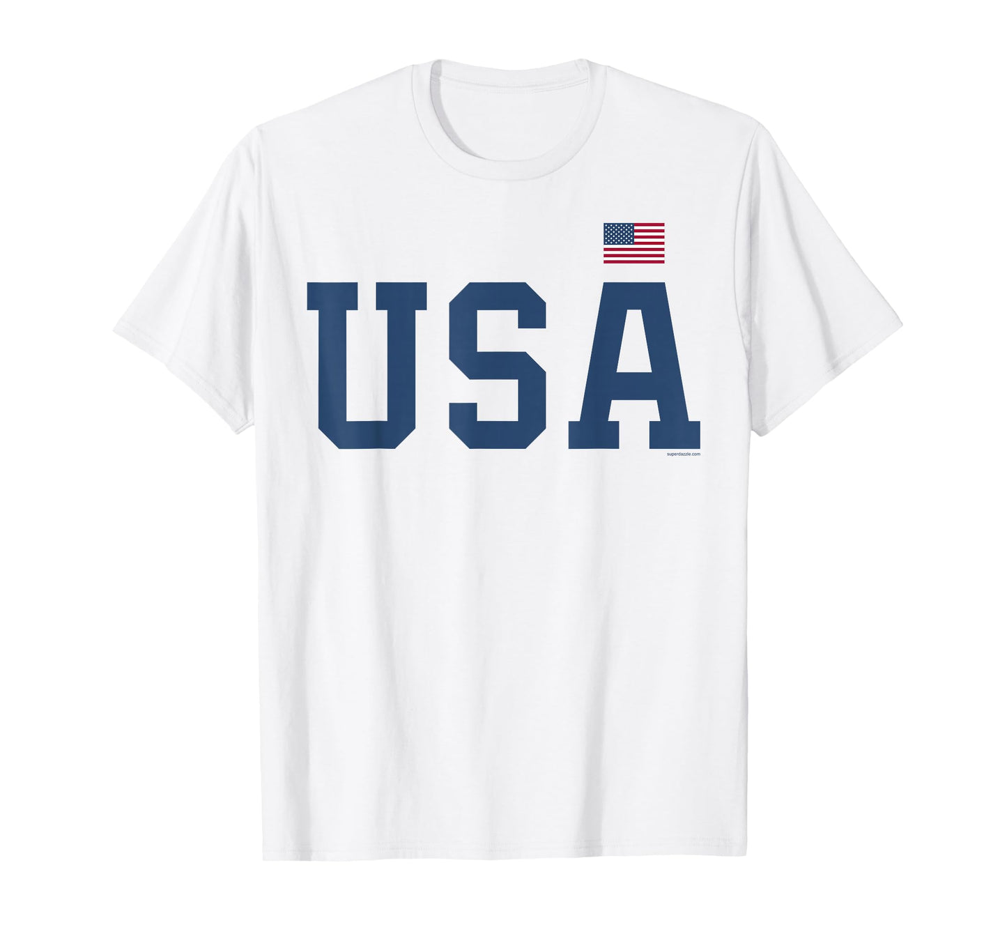 USA Shirt Women Men Kids Patriotic American Flag July 4th T-Shirt