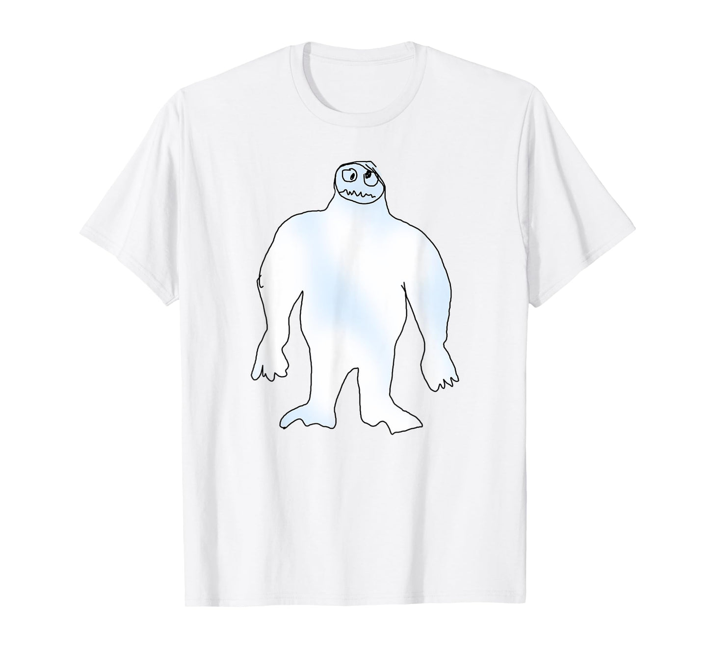 Funny Abominable Snow Monster Christmas Abominable Snowman T-Shirt