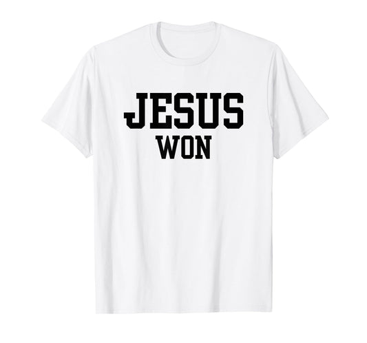 Christian, JESUS WON T-Shirt