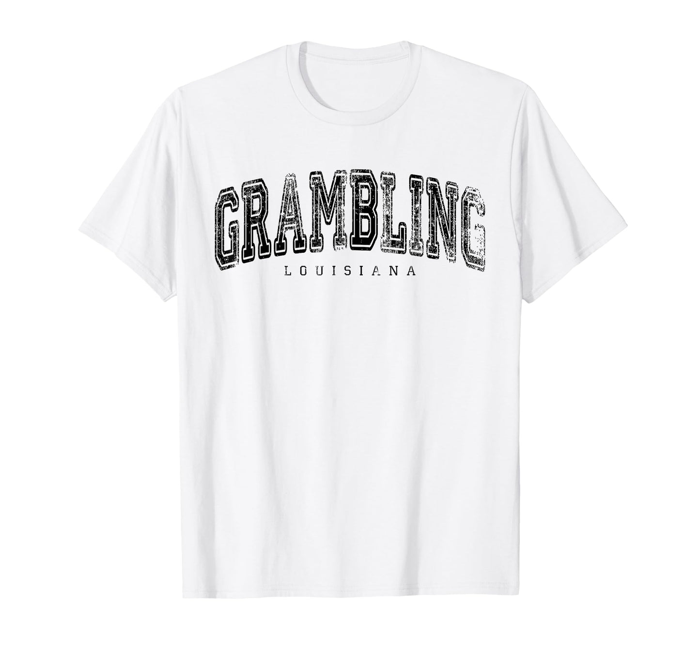 Grambling Louisiana Vintage Retro US City State Travel T-Shirt