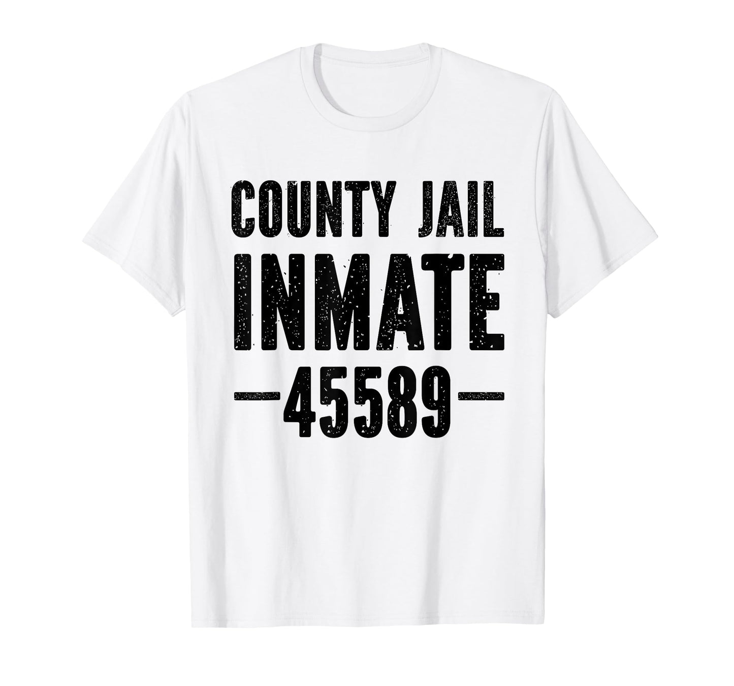 Halloween County Jail Inmate Prisoner Costume Party T-Shirt