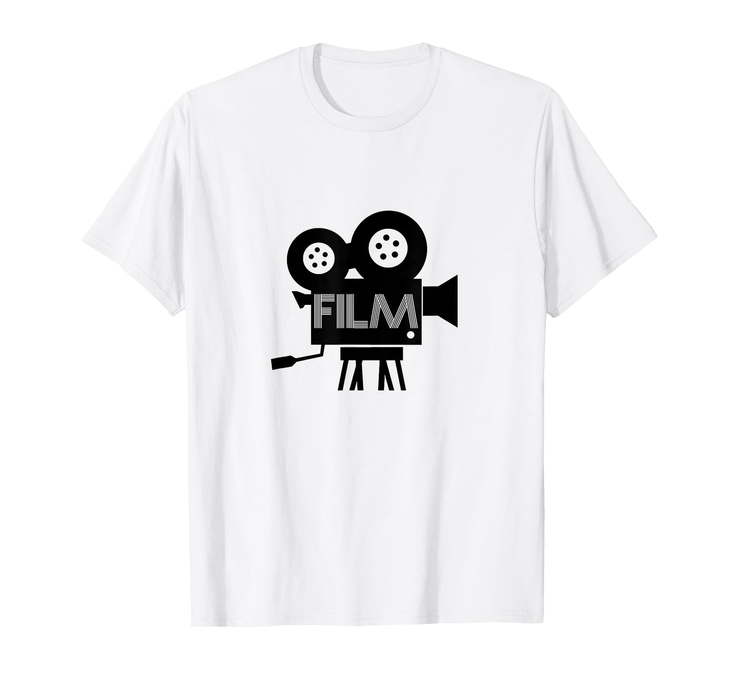 Film Fanatic Graphic Tee Cinema Movie Lover Retro T-Shirt T-Shirt