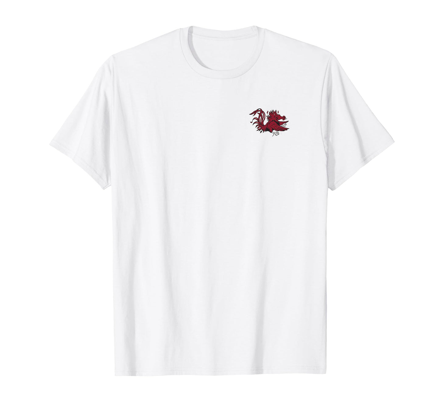 South Carolina Gamecocks Icon Front/Back Heather Gray T-Shirt