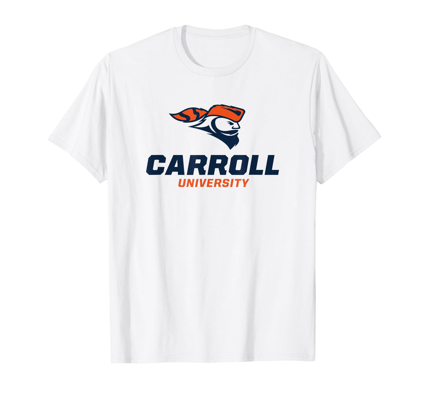 Carroll Pioneers Icon White Officially Licensed T-Shirt