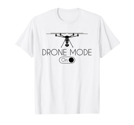 Funny Drone Pilot Gifts & Equipment For Men Retro Vintage Grey T-Shirt