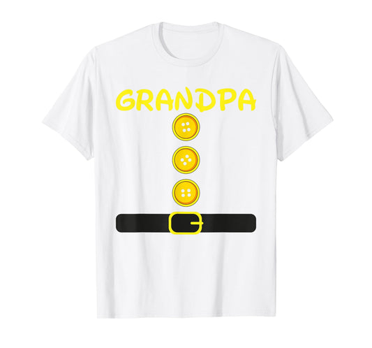 Grandpa Dwarf Costume Color Family Matching Dwarf Halloween T-Shirt