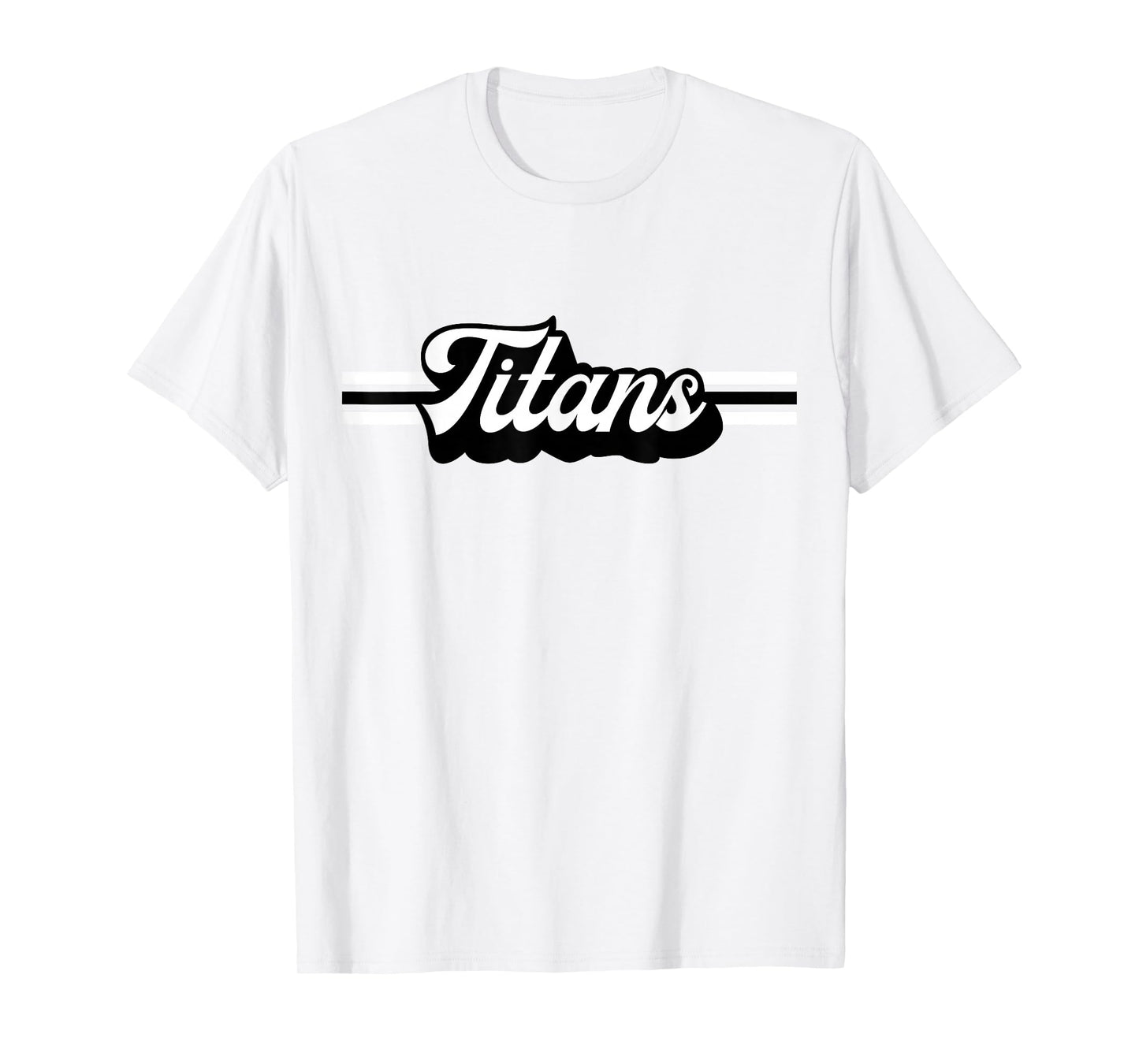 Retro Titans Mascot, Unisex School Spirit, Titan Sports T-Shirt