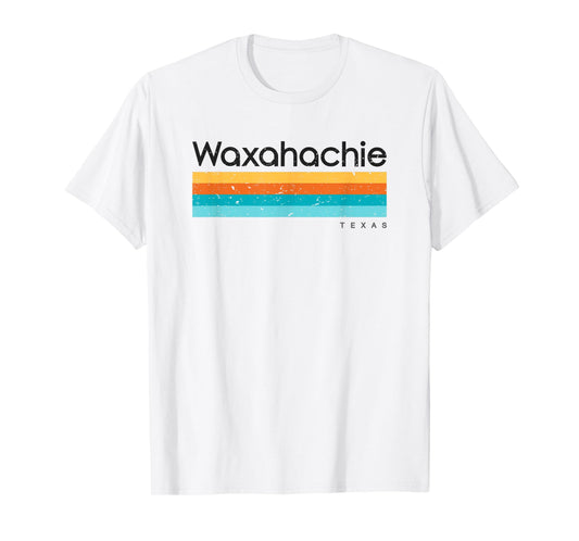 Vintage Waxahachie TX Texas USA Retro Design T-Shirt
