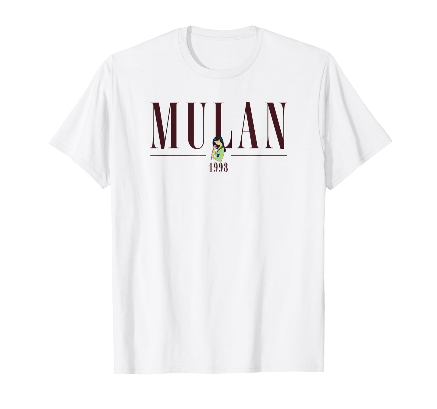 Disney Mulan Title & Portrait Nineteen Ninety-Eight T-Shirt