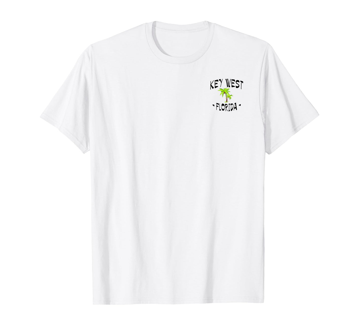 2 SIDED KEY WEST, FLORIDA DESTINATION BEACH T-SHIRT T-Shirt