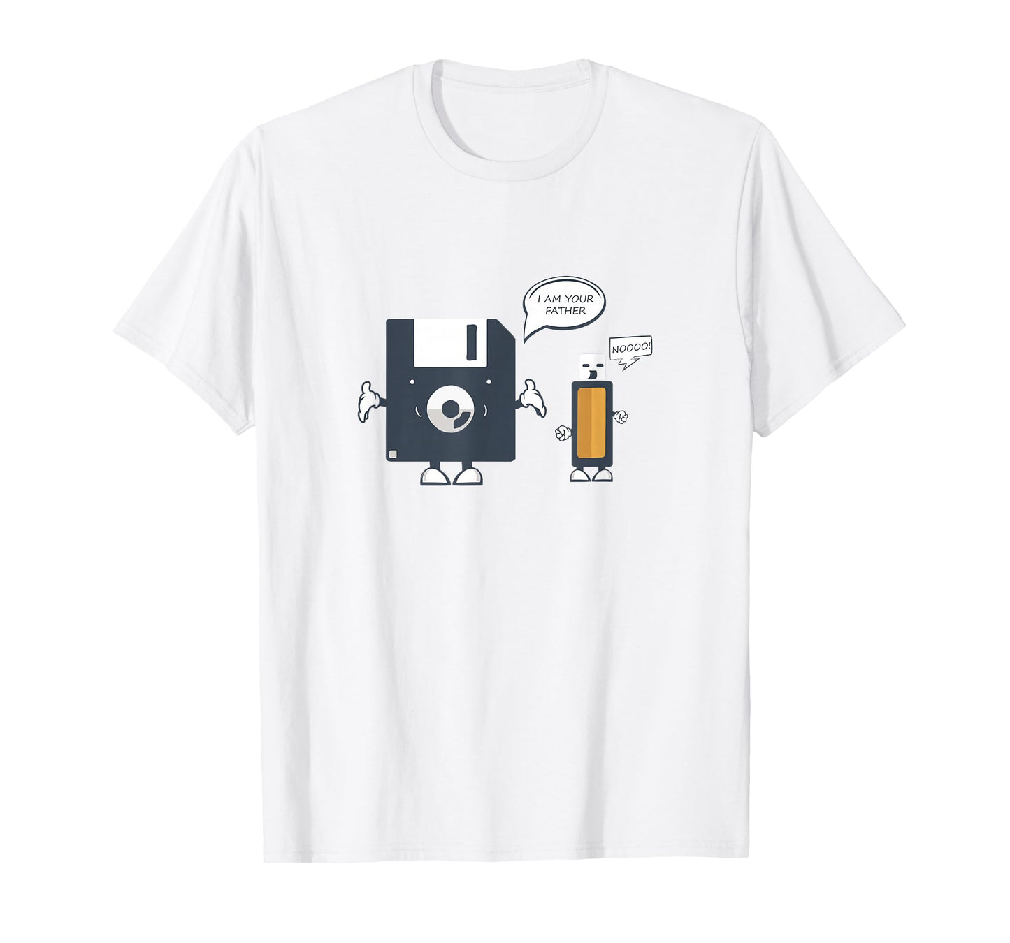 USB Floppy Disk I Am Your Father |Funny Nerd Geek T-Shirt