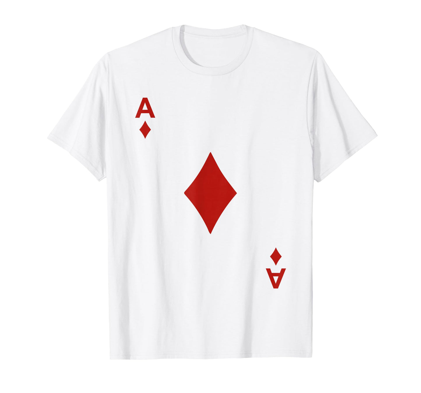 Ace of Diamond Tshirt Blackjack Cards Poker 21 A Tee shirt T-Shirt