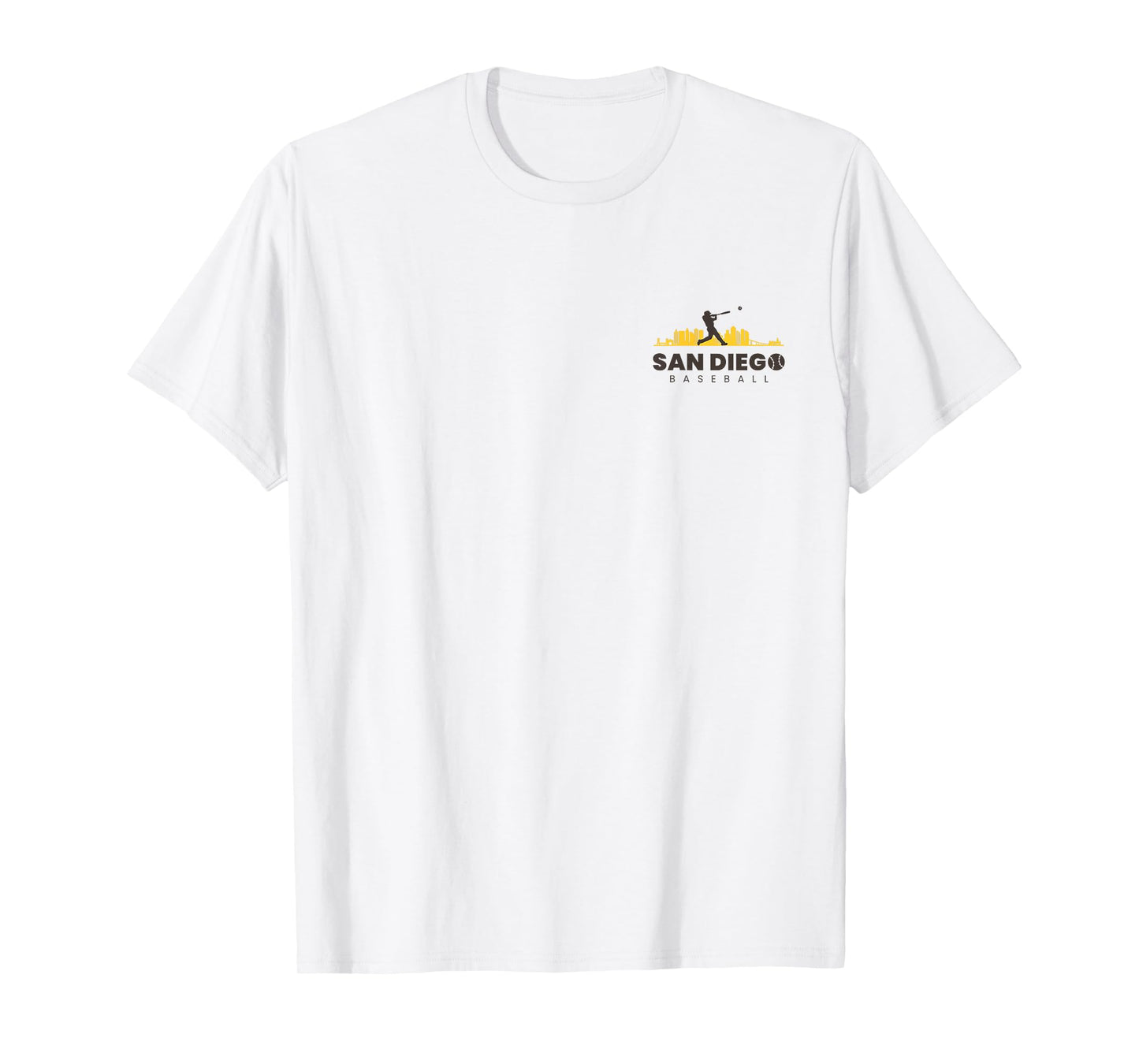 San Diego Baseball Vintage Minimalist Retro Baseball Lover T-Shirt