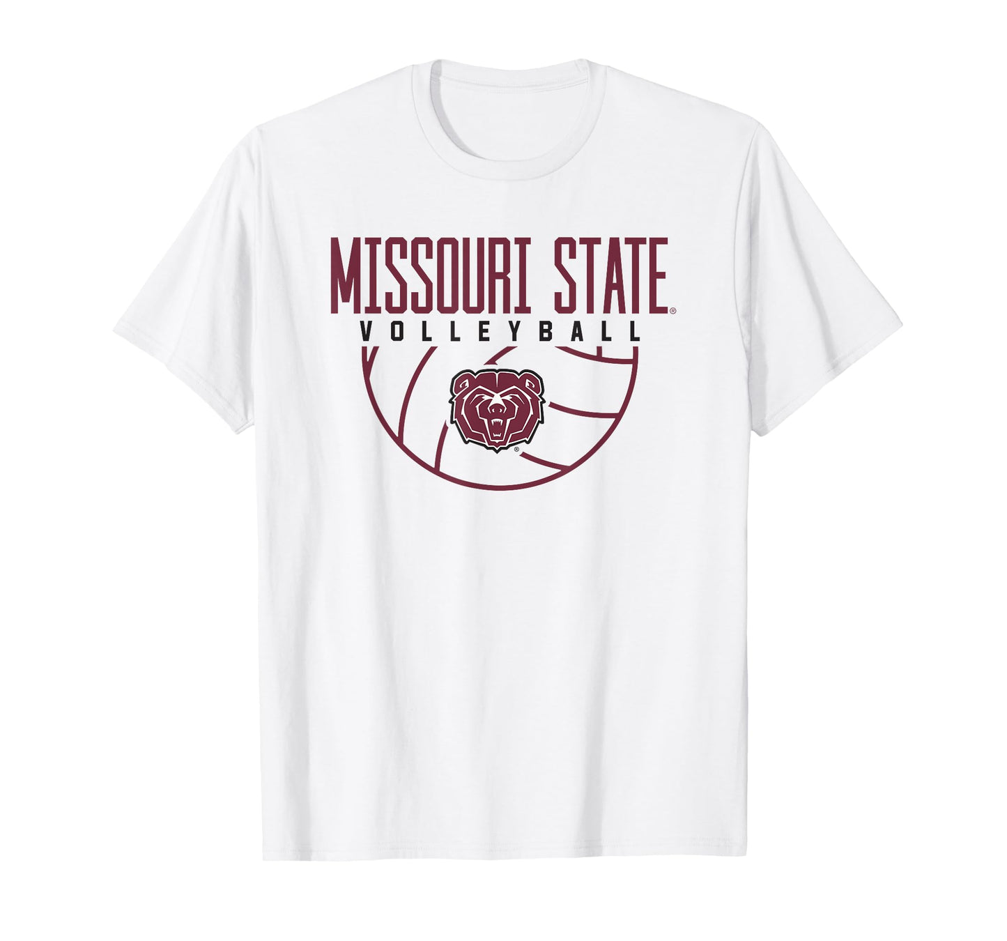 Missouri State University MSU Bears Volleyball Arch T-Shirt