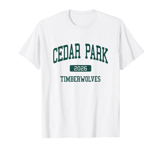 Cedar Park High School Class of 2026 Cedar Park TX T-Shirt