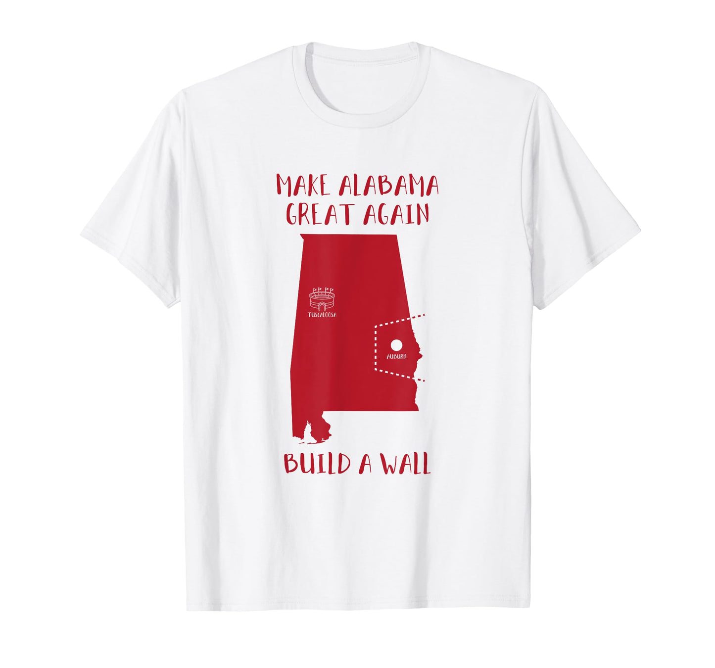 Football Fan Gift Tuscaloosa Make Alabama Great Again T-Shirt