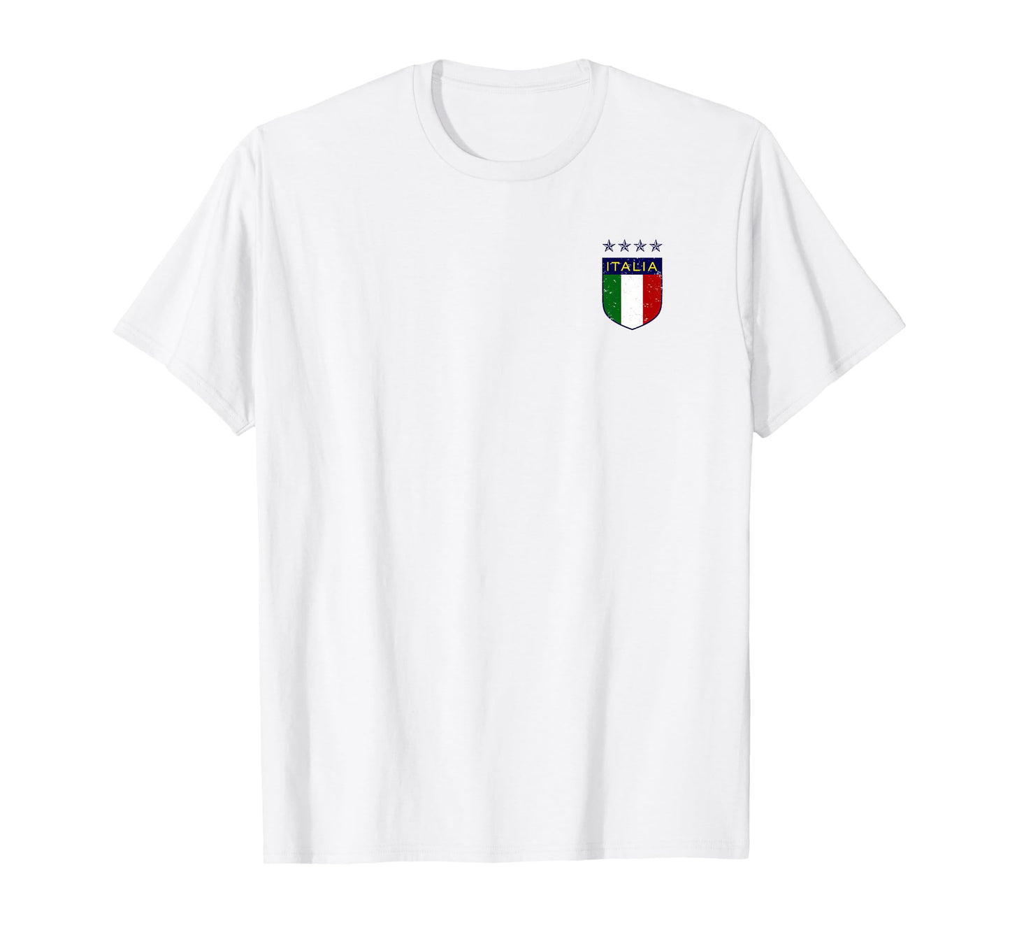 Vintage Italia Soccer Double-sided T-Shirt