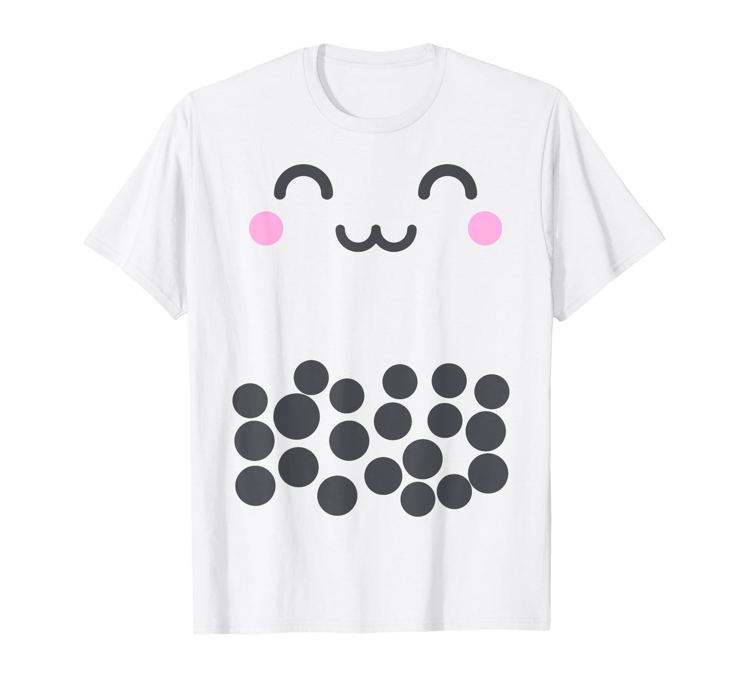 Cute Kawaii Boba Bubble Tea Costume For Kids and Toddlers T-Shirt
