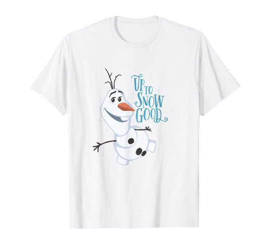 Disney Frozen Happy Olaf Up to Snow Good Big Chest Portrait T-Shirt