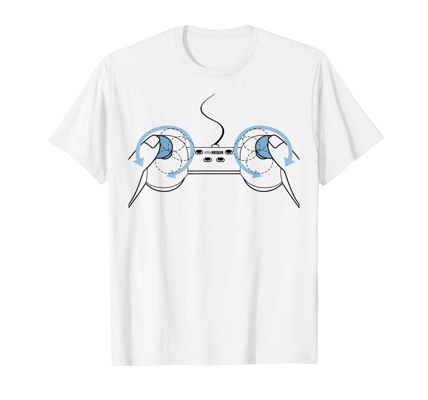 Womens Boob Controller Fun T-Shirt