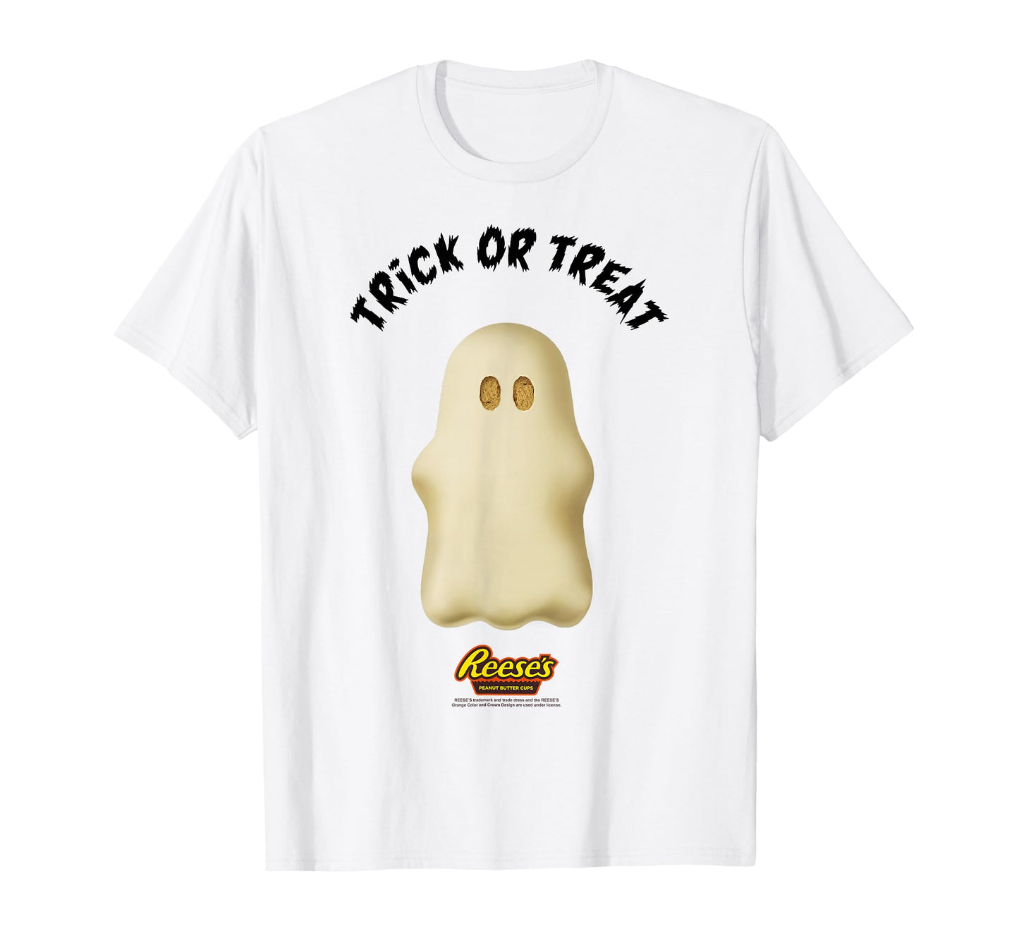 Reese's Halloween Trick or Treat Ghost Candy T-Shirt