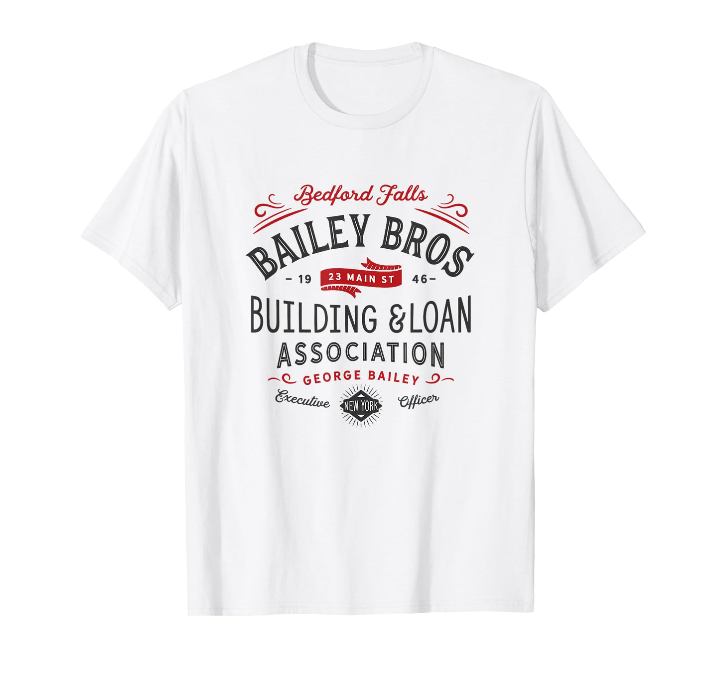 Christmas, Bailey Brothers Building & Loan. Holiday Classic T-Shirt
