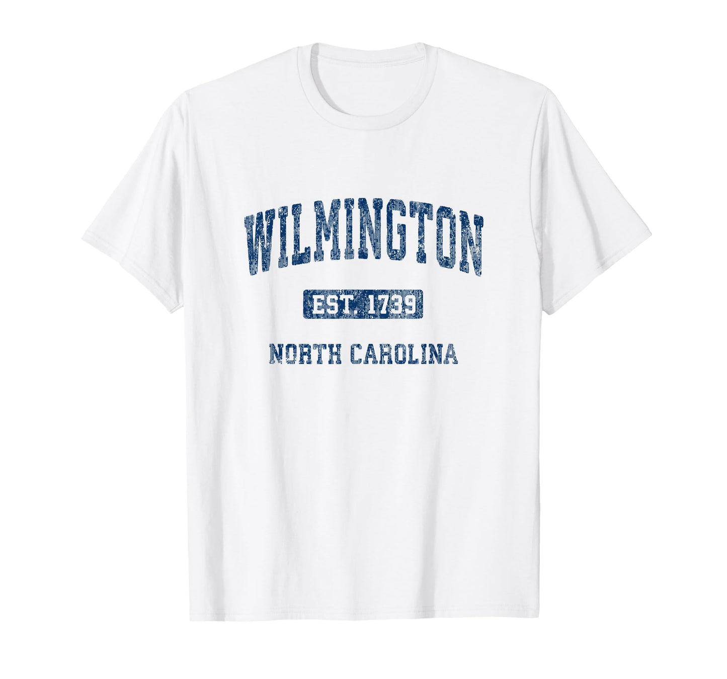 Wilmington North Carolina NC Vintage Athletic Sports Design T-Shirt