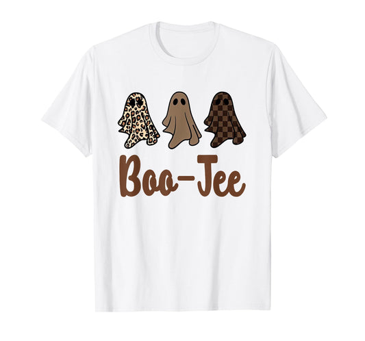 Halloween Ghost Costume Boujee Boo-Jee Spooky Season Vibes T-Shirt