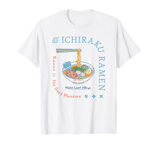 Naruto Shippuden Ichiraku Ramen Dinner Party Anime T-Shirt