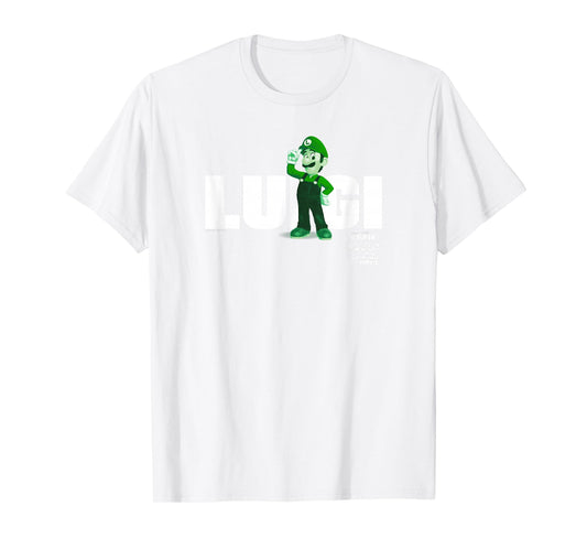 The Super Mario Bros. Movie Luigi Banner T-Shirt