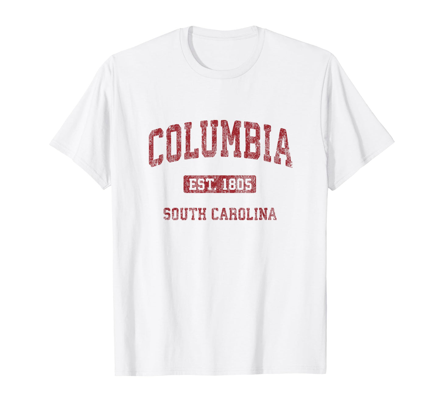 Columbia South Carolina SC Vintage Athletic Sports Design T-Shirt