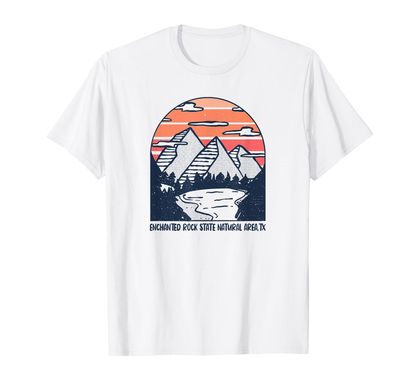 Enchanted Rock Natural Area Texas Outdoors Camping Hiking T-Shirt