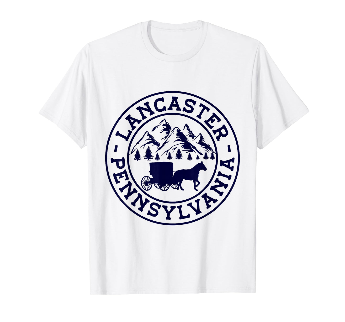 Lancaster Pennsylvania PA Vintage 70s 80s T-Shirt