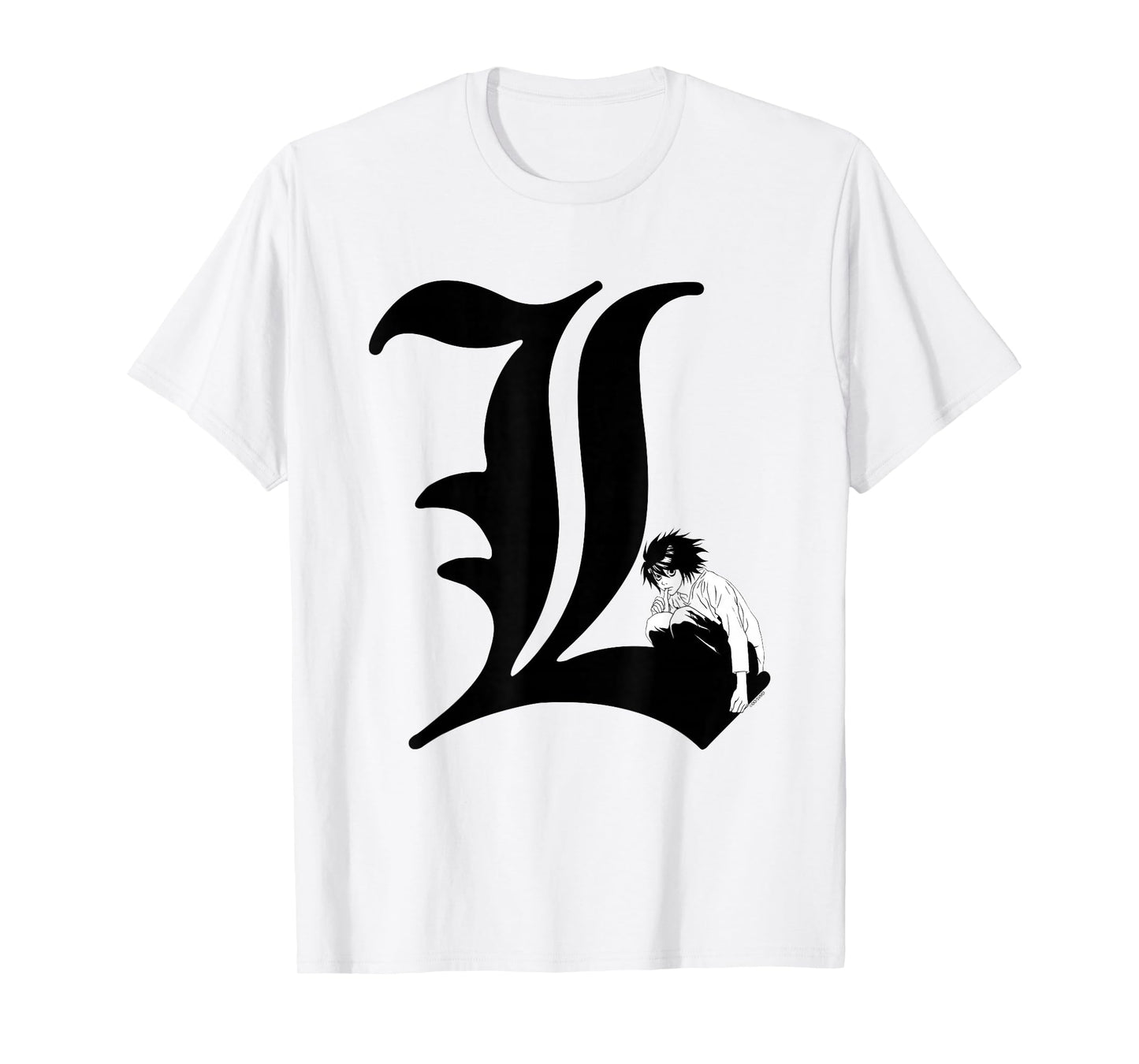 Death Note L Symbol Anime T-Shirt