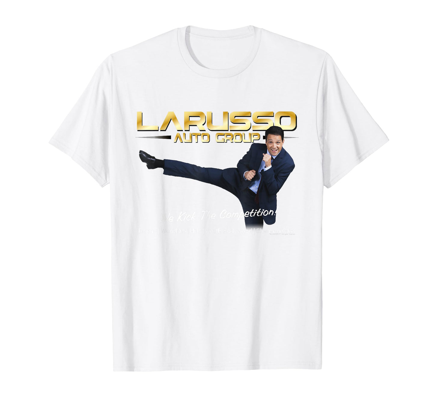 Cobra Kai LaRusso Auto Group Photo Ad TV Show T-Shirt
