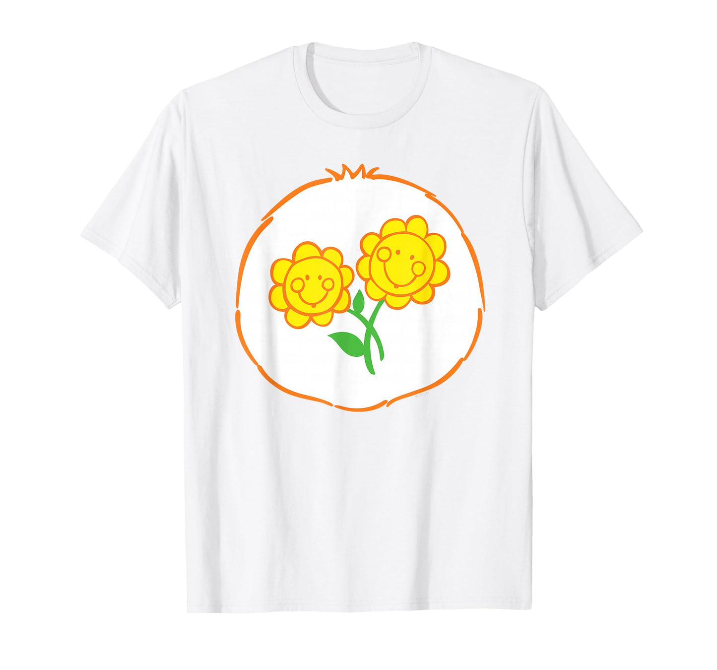 Care Bears Friend Bear Belly Easy Halloween Costume Cartoon T-Shirt