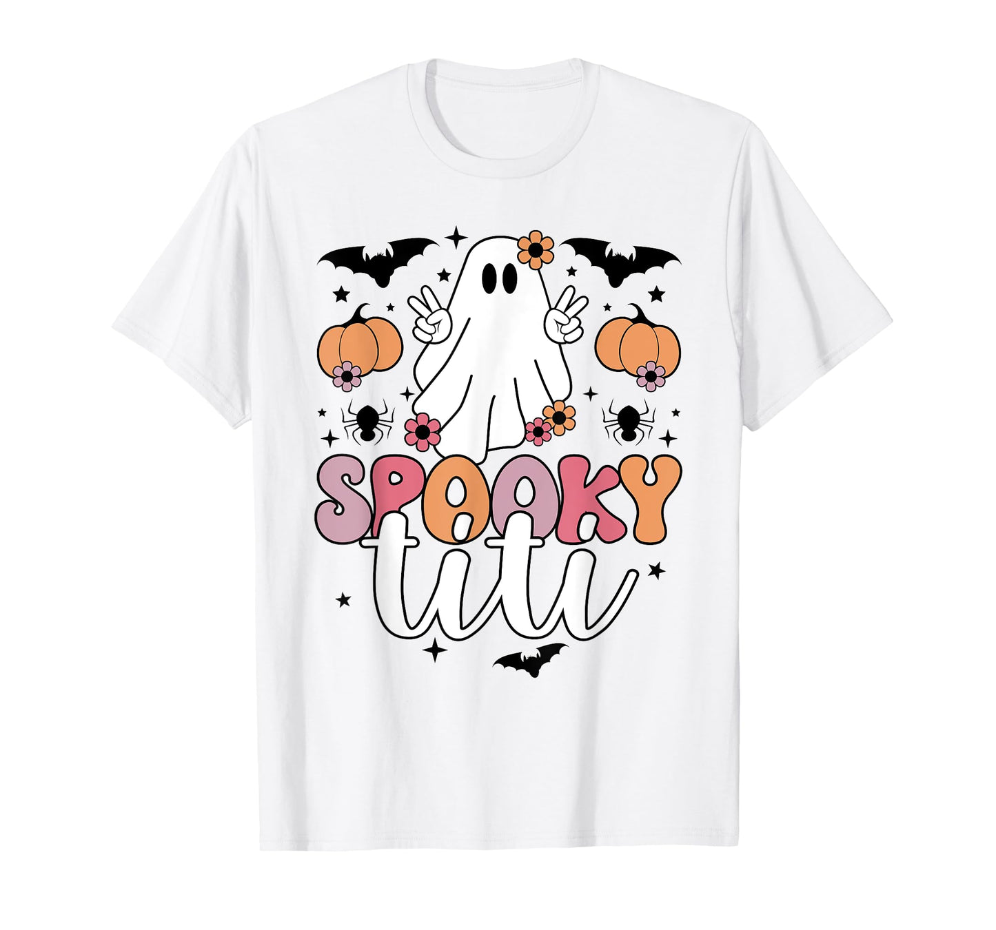 Spooky Titi Auntie Halloween Cute Titi Aunt T-Shirt