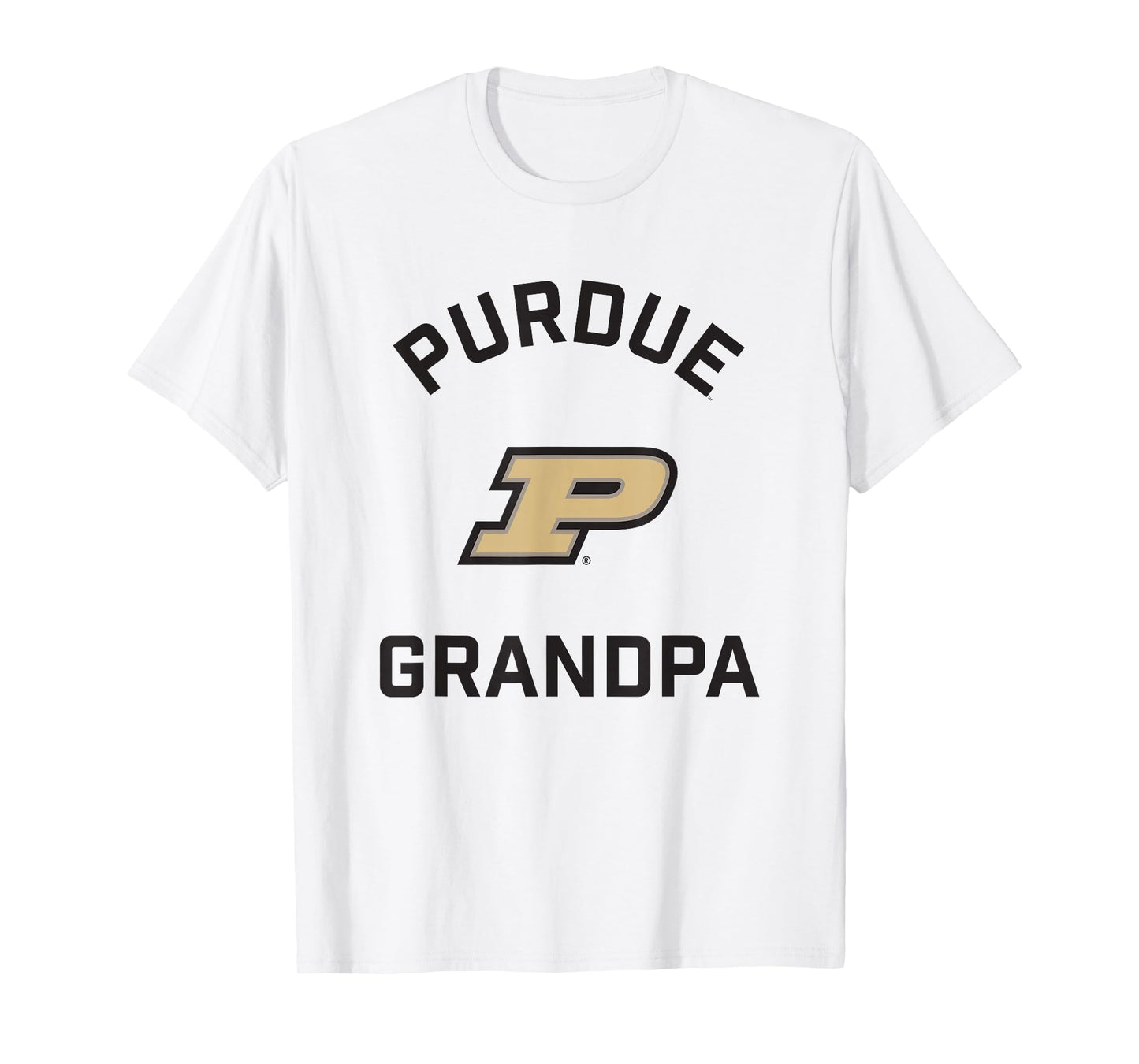 Purdue University Boilermakers Arched Grandpa T-Shirt