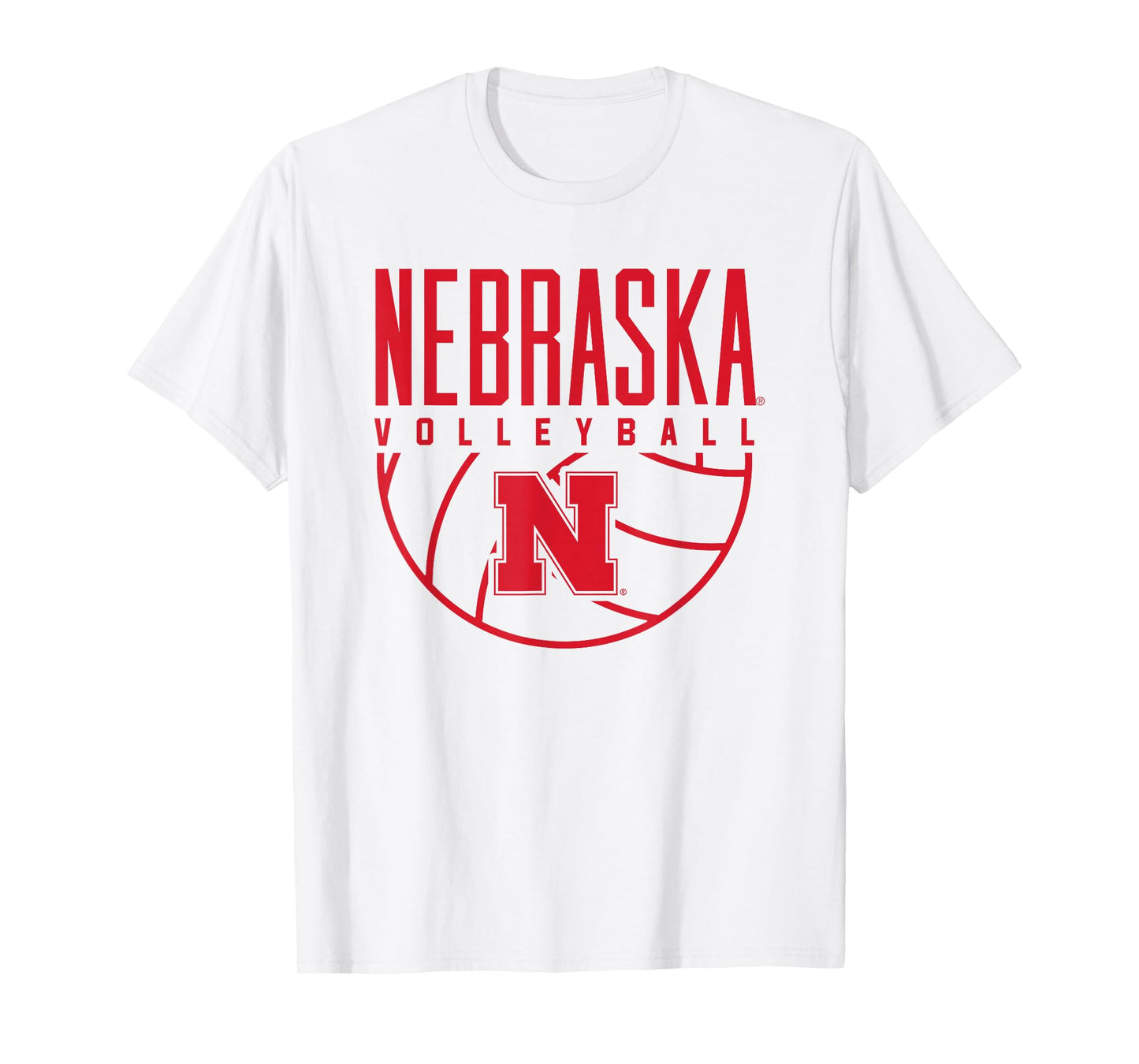 University of Nebraska Cornhuskers Volleyball Arch T-Shirt