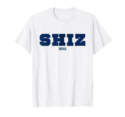 Wicked Shiz University Collegiate Faux Embroidery T-Shirt