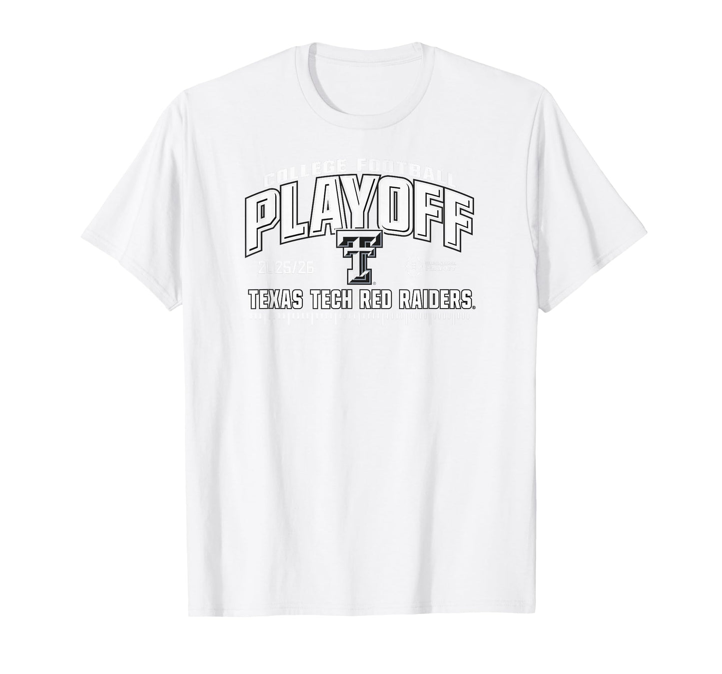 Texas Tech Red Raiders CFP College Football Playoff 2025-26 T-Shirt