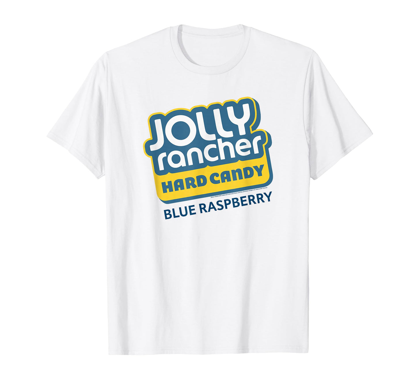 Jolly Rancher Hard Candy Blue Raspberry Iconic Logo T-Shirt