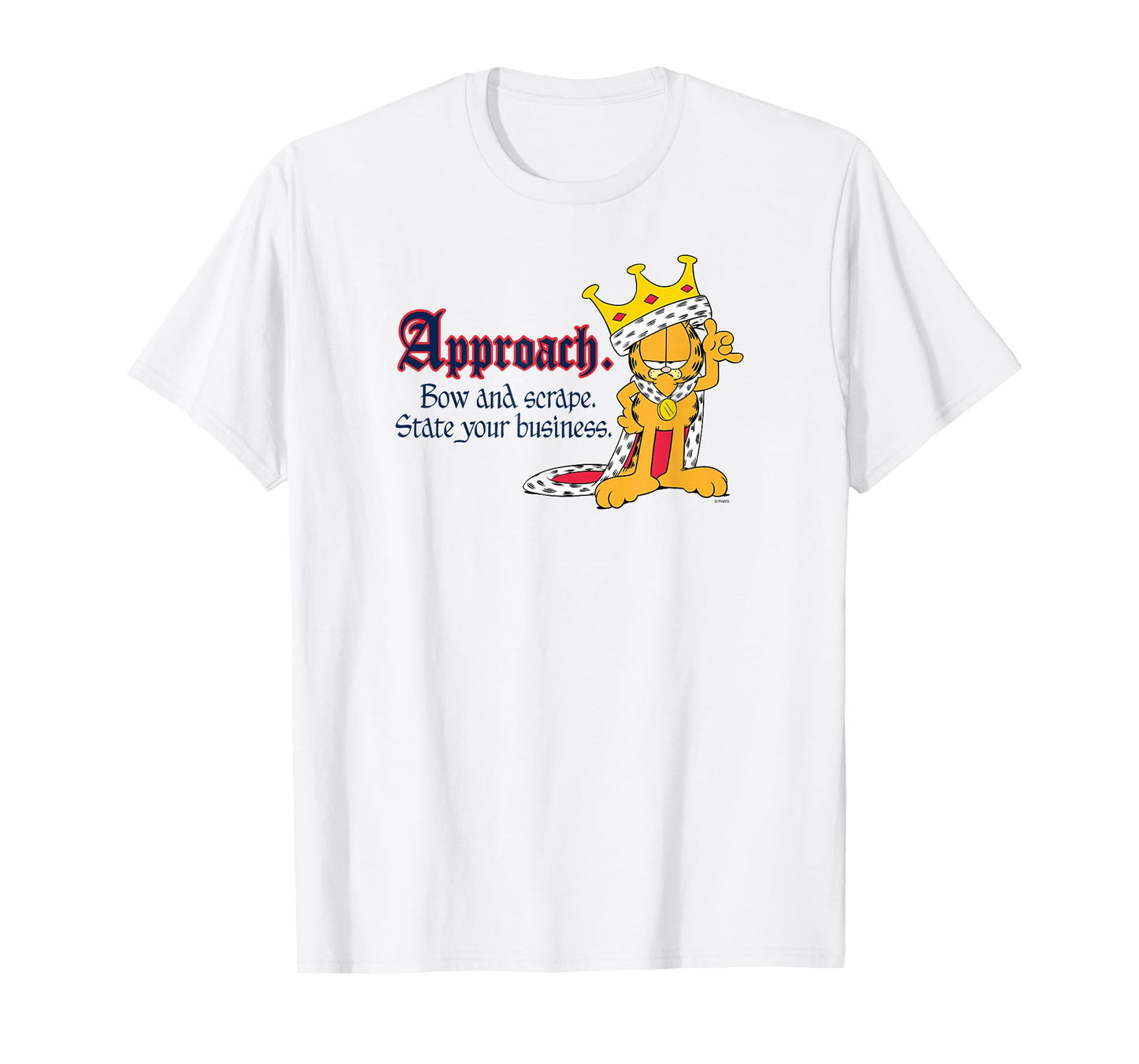 Garfield State Your Business T-Shirt