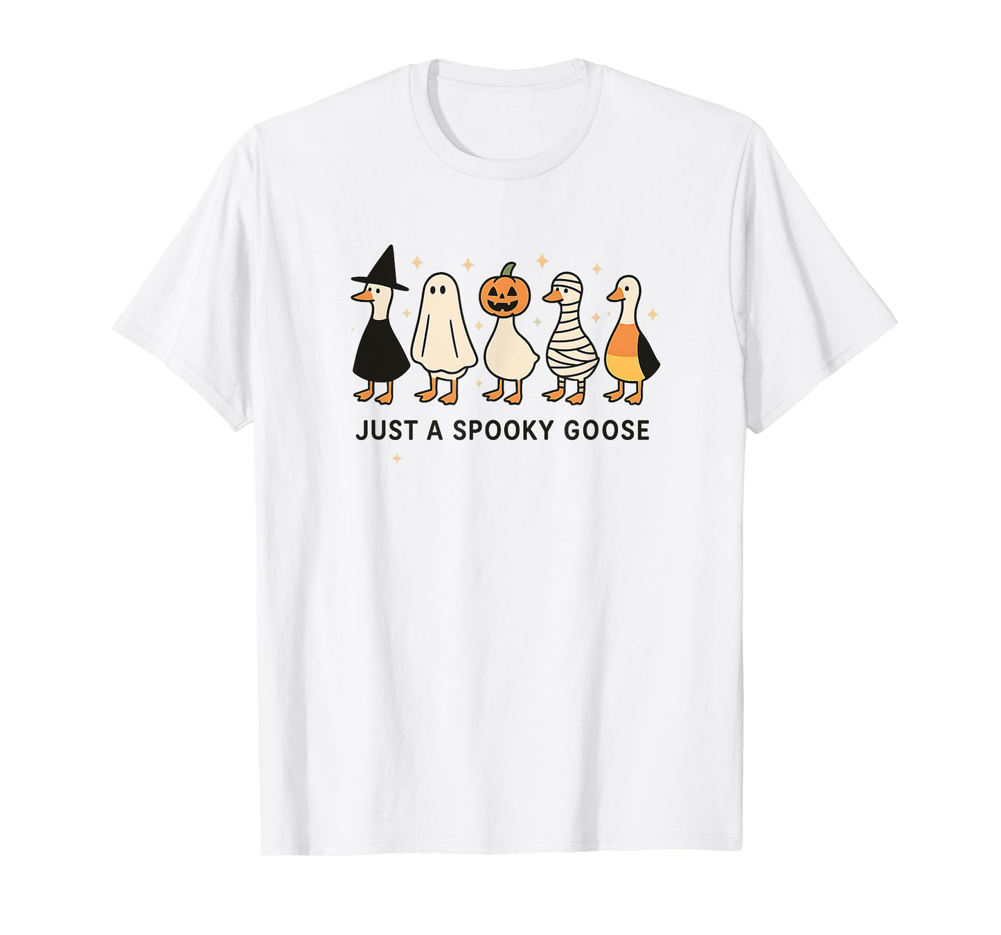 Spooky Goose Halloween Costume T-Shirt